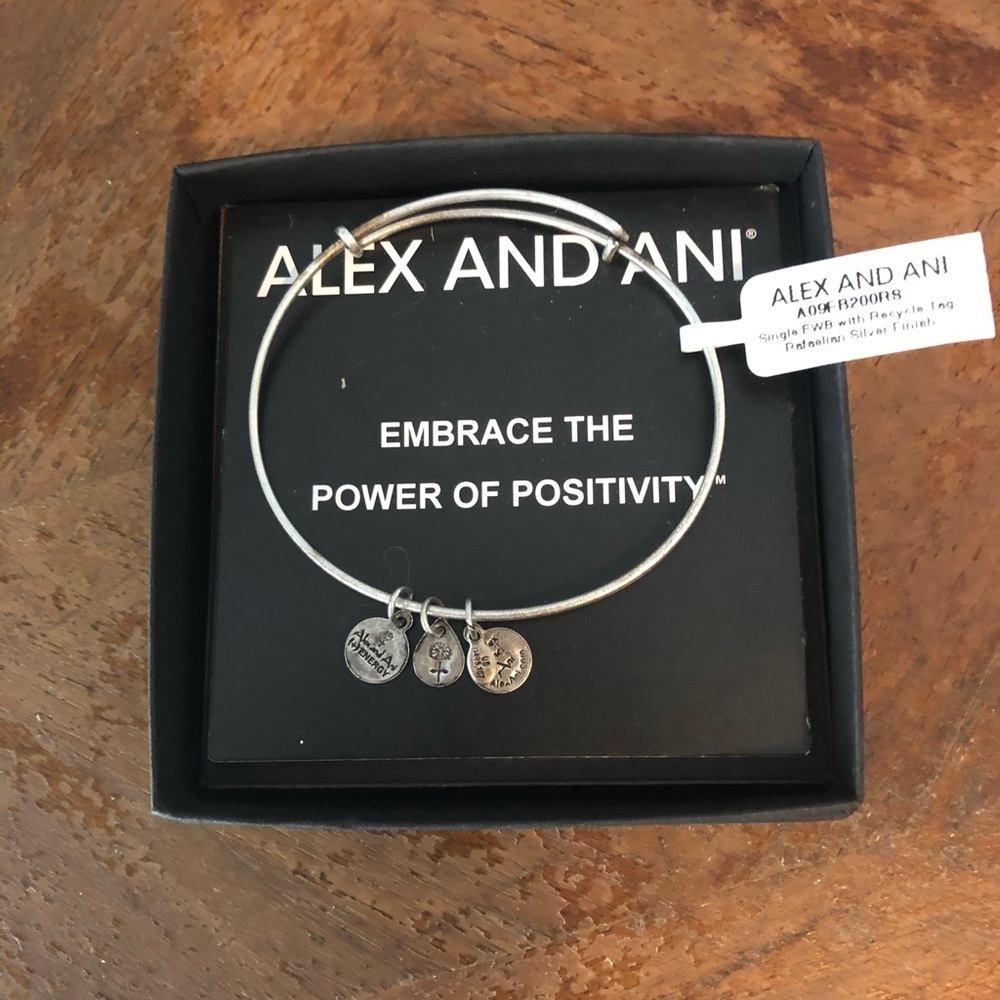 NWT - Alex and Ani Positivity Bracelet
